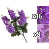 Generic BUSH LILLA' 5 FIORI 38CM 2 ASS.