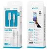 Generic Unico Filo tondo per iniezione in PVC A-Micro 3.4A 1 metro