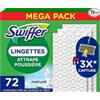 SWIFFER Dry Panno Catturapolvere Ricarica Bulk 72 Pezzi