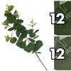 Florarte EUCALIPTO STELO 3 RAMI 62CM 2ASS