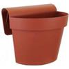 Altro Blumax Vaso ESPRIT con riserva d'acqua 30x20x20h - terracotta