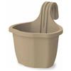 Altro Blumax Balconiera NIZZA 23x18x24,5h - 3lt - mocca
