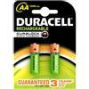 Duracell Stilo Ricaricabile 1300mah, 2 pile