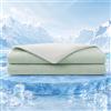 SilverChry Coperta Rinfrescante 150x200 cm, Q-Max >0,4 Coperta Refrigerante Letto, Copriletto Estivo Singolo Double Face, Leggera Traspirante Anallergica, Coperta Estiva Matrimoniale (Verde)