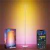 Govee Lampade da Terra LED RGBIC, Piantana Lampada da Terra Funziona con Alexa, Matter, APP, 16 Milioni di Colori Musica Sincronizzazione a Luce Calda per Soggiorno, Camera da Letto, Ufficio, Dorato