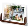 LING Ling's Design Cornice con foto personalizzata in metallo - Regalo originale e creativo per Donna, Uomo, Madre, Padre, Nonni e Amici - Idea regalo per Compleanno e Anniversario Matrimonio per Lei e Lui