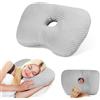 Samlonge Cuscino con Foro per Orecchio, Piercing Cuscino con Foro, Cuscino con Buco Cuscino, Cuscino con Foro per l'orecchio, Cuscino per piercing all'orecchio per Dormire Sulla Pancia e Sul Fianco, 32x44x5cm