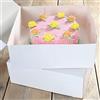 FUNCAKES Scatola per Torte Blanco 32 x 32 x 11,5 cm, 2 Pezzi, 32 x 32 x 11,5 cm