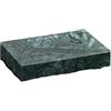 AMEEDA Set di Accessori per Il Bagno Set da Bagno in Marmo Naturale Verde Scuro, Vassoio di Lusso Leggero, portaspazzolino, Dispenser di Sapone(Soap Dish A)