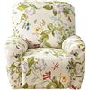 YHWW Copripoltrona Relax Reclinabile Universale 1 Posto, Fodere Copripoltrona Reclinabile 4 Pezzi Elasticizzato Lavabile Rimovibile, Copertura per Poltrona Elettrica Reclinabile (Color : G)