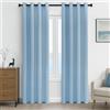 MRTREES Tende oscuranti termiche blu cielo con occhielli, tende divisorie per camera da letto e soggiorno, 2 pannelli, 132 x 214 cm