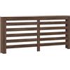 vidaXL Copertura Termosifone Rovere Marrone 175x20x82cm in Multistrato