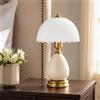 HvKvHvY Lampada Da Tavolo In Ceramica Vintage Moderna, Lampade Tradizionali Retro Da Letto, Lampada Verde Classica Chinoiserie Per L'Arredamento Della Casa Soggiorno Camera Da Letto(01)