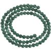 QUARKZMAN 93pz 4mm Perline in Pietra Naturale Perline Rotondo in Quarzo per Creazione Braccialetti Collane Gioielli Verde Scuro