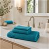 Maison Sucrée Set Asciugamani Bagno 1+1 Art. Pepe in Spugna 100% Cotone 450 GSM, Viso 60x105 cm + Ospite 40x60 cm (Ottanio 23)