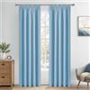 MRTREES MRTEES - Tende oscuranti blu da 182,8 cm, tende termiche a pieghe per camera da letto e soggiorno, più metodi di montaggio, 2 pannelli, 117 x 183 cm, 46 x 72 pollici, colore: azzurro cielo
