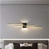WLBHWL Lampada da Parete Lineare A LED, Apparecchio di Illuminazione A Striscia Lunga per Interni, Applique Dimmerabile/Luce sul Comodino della Camera da Letto, Installazione del Cablaggio Richiesta