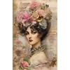 Starnearby Diamond Painting Donna Elegante Grandi Dimensioni 5D Diamond Painting Kit Completo Grande Artigianato Pittura Mosaico con Diamanti Rotondi Pittura Diamante 5D Fai da te 40x60cm