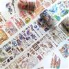 Arpaper 3 Rotoli Di Nastro Adesivo in PET Per Scrapbooking Adesivi Per Scrapbooking Accessori Per Journaling,calendari Collage E Cornici Per Foto (Good Times 2)