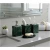KLEO set da bagno di lusso a 4 pezzi | Include sapone liquido o dispenser per lozioni Porta spazzolino, tazza, portasapone