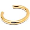 SINGULARU - Bracciale Allegra. Acciaio con Placcatura in Oro 18 Kt. Gioielli da Donna