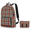 Reisenthel Mini Maxi Rucksack, Zaino Unisex Adulto, Multicolore (Glencheck Red), 45 Centimeters