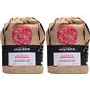 Ensueño Mixteco - Caffè Arabica macinato e tostato | Note di Cacao e Mandorla | Naturale, Gusto Delicato - Produzione 100% Artigianale (Confezione da 2)