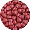 EinsSein 0,5kg Confetti di Cuore al cioccolato mezzo bordeaux perla cuoricini matrimonio natale confettata confetto battesimo comunione cresima nascita confettis alla laurea decorazioni bimba