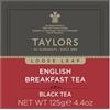 Taylors of Harrogate English Breakfast Leaf Tea 125g