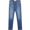 ROY ROGERS Roy Roger's Uomo Jeans Slim Fit RRU075D598A048 Cotone Blu Medio 34