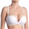LORMAR Reggiseno Free Plus Fascia Imbottita Senza Ferretto (3, Bianco)