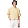 AllSaints T-Shirt Underground Etta da Donna, Hay Yellow, S