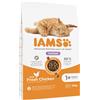 IAMS 2 x 10 / 15 kg - 2 x 10 kg Advanced Nutrition Boli di Pelo con Pollo fresco