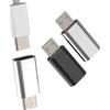 HOYULLI Adattatore USB C femmina a micro USB (3 pezzi) di cavo di ricarica Type-C per cavo di ricarica iPhone, adattatore Android, convertitore dati sincronizzati, compatibile con Samsung Galaxy S6 S7 Edge +