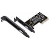JMT ADT-K993G Adattatore dock esterno PCIE 5.0 X4 a OCuLink SFF-8611, compatibile con scheda madre NUC STX ITX Mini PC (R29Q con staffa)