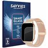 savvies 3 Pezzi Pellicola Protettiva Vetro per APAUK Smartwatch 2.01 Protezione Schermo, senza Bolle, Anti-Impronta, Anti Graffio