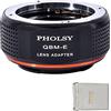 PHOLSY Adattatore Manuale Compatibile Obiettivo QBM su E Fotocamera