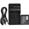 DSTE KLIC-7004 Li-ion Batteria e Caricabatterie USB Compatibile per Kodak EasyShare M2008 PlayFull Dual PlaySport PlayTouch V1253 Zi12 FinePix F100fd als Sionyx Aurora SX-50