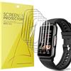 Blueshaweu Pellicola protettiva compatibile con Kesasohe/Findtime/ECOSOON H80 Smartwatch da 1,47 pollici, HD trasparente, pellicola protettiva flessibile in TPU [6 pezzi] per smartwatch H80 da 1,47