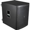 PROEL DIVASUB18A - Subwoofer da 18, con potenza di 1500W di picco, con Display LCD e Controllo con Manopola Singola, Nero.