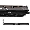 EZDIY-FAB - Scheda grafica GPU per supporto scheda video Sag Supporto/Holster Bracket, alluminio anodizzato aerospaziale, semplice o doppio scomparto per carte Nero