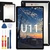 Yuxyiony Schermo di ricambio per display LCD Doogee U11 e accessori per attrezzi di ricambio.