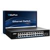GigaPlus 26 Port 2.5Gb Unmanaged Ethernet Switch with 24 * 2.5G Base-T Ports, 2 * 10G SFP+ Ports. GiGaPlus 2.5Gbps Network Switch for 2.5Gbps NAS/PC, WiFi6 Router, Wireless AP. Fanless Design, Plug and Play