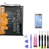 Aousavo HB405979ECW - Batteria di ricambio compatibile con HW Nova, Nova 6A, Honor 6c, Y6 2017 con kit di ricambio
