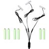 FENOHREFE 3in1 AA Eliminatore di Batteria USB Alimentatore Sostituire 1-4pcs1.5V AA Batterie per Orologio Fotocamera Gameboy Torcia Radio