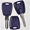 mt key Chiave per auto, 1 x alloggiamento + 1 x GT15 vergine per Fiat Punto 188 Tipo Panda Doblo.