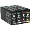 Genérico Set di 4 cartucce di inchiostro compatibili con Epson T7901/T7911, T7902/T7912, T7903/T7913, T7904/T7914 (79XL)