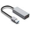 Diyeeni Adattatore da USB a Ethernet, Adattatore di Rete LAN Gigabit Ethernet da USB 3.0 a 2,5 Gbps, Compatibile da USB a RJ45 per 7 8 8.1 10 XP (32/64 bit) per Chrome OS per Kernel