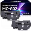 LUCROKINK MC-G02 - Confezione di 2 inchiostri per Canon PIXMA G1220 G1420 G1520 G2160 G2260 G2420 G2460 G2520 G2560 G3160 G3520 G3560 G3420 G3420 3460 Stampante G3860 G540 G550 G640 G650 G695 (2 nero)