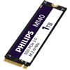 Philips Unità a Stato Solido Interna M.2 M140 - NVMe PCIe Gen3 1 TB (2280), per PC desktop e notebook, per grafica e video, gaming, Lettura 3500 MB/s, Scrittura 3000 MB/s